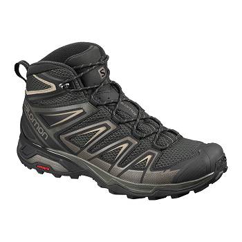 Salomon Férfi X ULTRA Mid Cut 3 AERO Túracipő Fekete